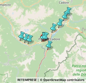Mappa Passuello Cesare, 32044 Pieve di Cadore BL, Italia (5.31818)