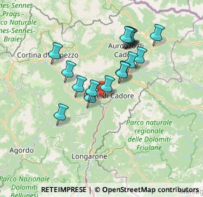 Mappa Passuello Cesare, 32044 Pieve di Cadore BL, Italia (12.01941)