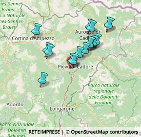 Mappa Passuello Cesare, 32044 Pieve di Cadore BL, Italia (11.89353)