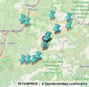 Mappa Strada Rezia, 38039 Vigo di Fassa TN, Italia (11.23842)