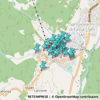 Mappa Strada de Col de M, 38039 Vigo di Fassa TN, Italia (0.235)