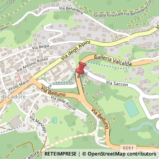Mappa Via Galghena, 12, 32044 Pieve di Cadore, Belluno (Veneto)