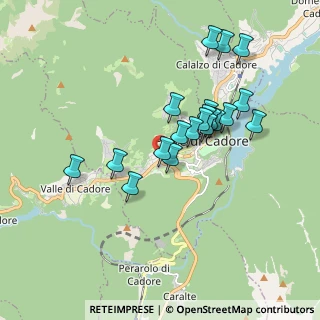 Mappa Via Belluno, 32044 Pieve di Cadore BL, Italia (1.571)