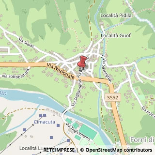 Mappa Via Ippocrate, 45, 33024 Forni di Sopra, Udine (Friuli-Venezia Giulia)