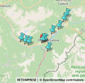 Mappa Via Maestra, 32044 Pieve di Cadore BL, Italia (5.33)
