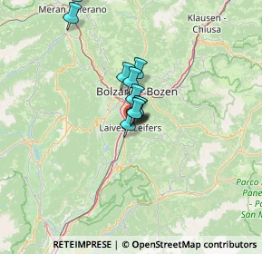 Mappa Via Fuchser, 39055 Laives BZ, Italia (8.18727)