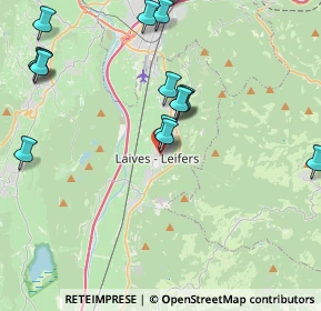 Mappa Via Fuchser, 39055 Laives BZ, Italia (5.2925)