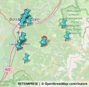 Mappa Localita Zelg, 39050 Nova Ponente BZ, Italia (8.559)