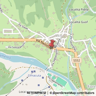 Mappa Via Nazionale, 162, 33024 Forni di Sopra, Udine (Friuli-Venezia Giulia)