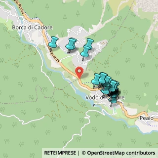 Mappa Lunga Via delle Dolomiti, 32040 Borca di Cadore BL, Italia (0.82759)