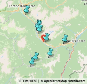 Mappa Lunga Via delle Dolomiti, 32040 Borca di Cadore BL, Italia (5.98583)