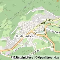 Mapa Pieve di Cadore