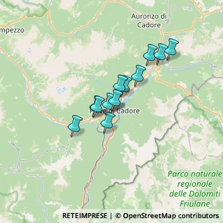 Mappa Via Nazionale, 32044 Pieve di Cadore BL, Italia (4.78667)