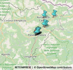 Mappa Via Nazionale, 32044 Pieve di Cadore BL, Italia (5.20455)