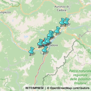 Mappa Via Agarole, 32044 Pieve di Cadore BL, Italia (4.19273)