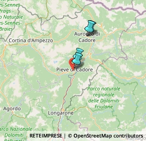 Mappa 32044 Pieve di Cadore BL, Italia (30.10538)
