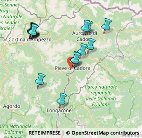 Mappa 32044 Pieve di Cadore BL, Italia (15.87063)
