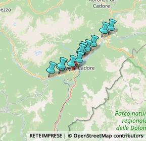 Mappa 32044 Pieve di Cadore BL, Italia (4.32091)