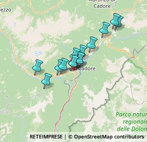 Mappa 32044 Pieve di Cadore BL, Italia (4.705)