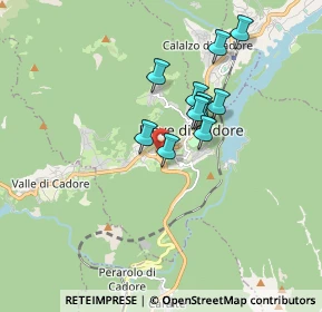 Mappa 32044 Pieve di Cadore BL, Italia (1.29091)