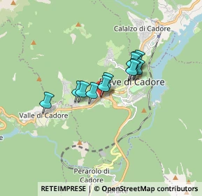 Mappa Piazzale Dolomiti, 32044 Pieve di Cadore BL, Italia (1.09083)