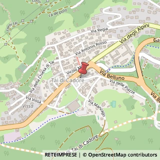 Mappa Piazzale dolomiti 28, 32044 Pieve di Cadore, Belluno (Veneto)