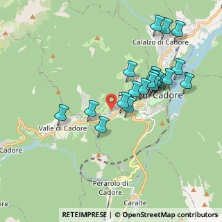 Mappa Via della Chiesa, 32044 Pieve di Cadore BL, Italia (1.8085)