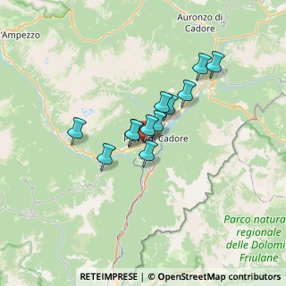 Mappa Via della Chiesa, 32044 Pieve di Cadore BL, Italia (4.6375)