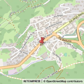Mappa Via Campo Sportivo, 1, 32044 Pieve di Cadore, Belluno (Veneto)