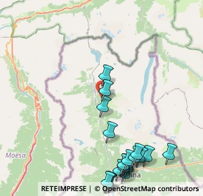 Mappa Via per Motta, 23024 Madesimo SO, Italia (10.8825)