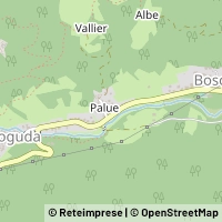 Mapa Rocca Pietore