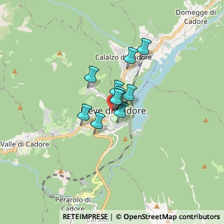 Mappa Via Arsenale, 32044 Pieve di Cadore BL, Italia (0.84091)
