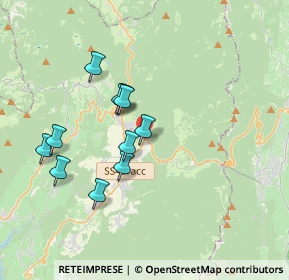 Mappa Via Regina del Bosco, 38010 Ronzone TN, Italia (3.2)