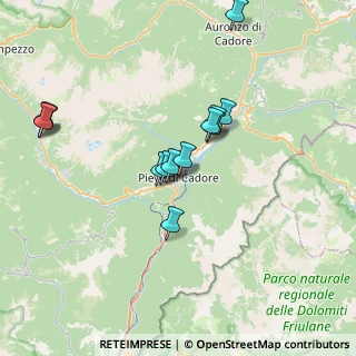 Mappa Via Arsenale, 32044 Pieve di Cadore BL, Italia (6.61077)