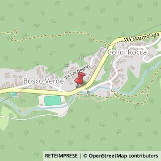 Mappa 32023 Col di Rocca BL, Italia, 32023 Rocca Pietore, Belluno (Veneto)