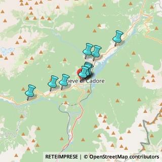 Mappa Via Privata Dolomiti, 32044 Pieve di Cadore BL, Italia (2.08636)