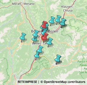 Mappa Via Sottomonte, 39055 Laives BZ, Italia (10.13526)