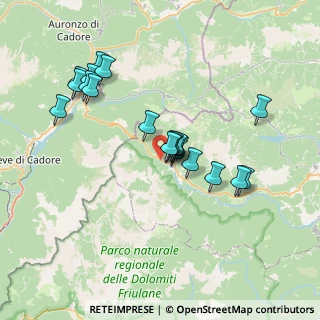 Mappa SS52, 33024 Forni di sopra UD, Italia (6.5955)