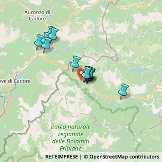 Mappa SS52, 33024 Forni di sopra UD, Italia (5.36462)