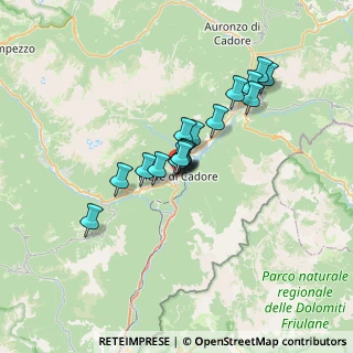 Mappa Via Vittorio Veneto, 32044 Pieve di Cadore BL, Italia (4.80941)