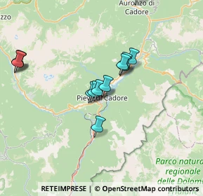 Mappa Via Vittorio Veneto, 32044 Pieve di Cadore BL, Italia (6.59769)
