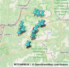 Mappa 38036 Pozza di Fassa TN, Italia (10.013)