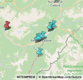 Mappa Pieve Di Cadore, 32044 Pieve di Cadore BL, Italia (6.61077)