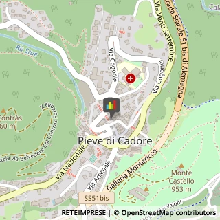 Alberghi Pieve di Cadore,32044Belluno