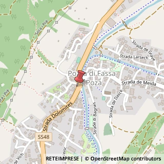 Mappa Via Dolomiti, 137, 38036 Pozza di Fassa, Trento (Trentino-Alto Adige)