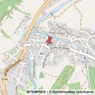 Mappa 31 Strada De Meida, Pozza Di Fassa, TN 38036, 38036 Pozza di Fassa TN, Italia, 38036 Pozza di Fassa, Trento (Trentino-Alto Adige)