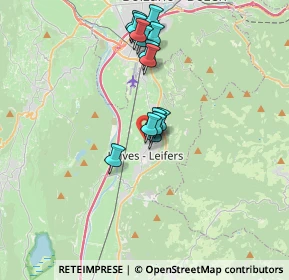 Mappa Via Rio Lusina, 39055 Laives BZ, Italia (2.92857)