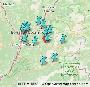 Mappa Via Pretzenberg, 39056 Nova Levante BZ, Italia (12.17188)