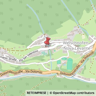 Mappa Via San Valentino, 37, 39056 Nova Levante, Bolzano (Trentino-Alto Adige)