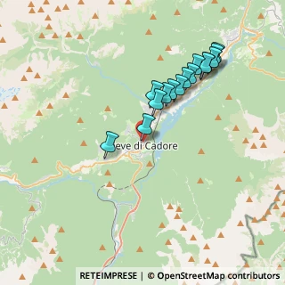 Mappa Gradinata, 32044 Pieve di Cadore BL, Italia (3.53667)